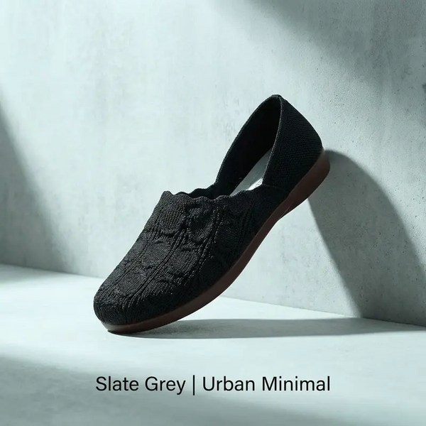 Women's Breathable Woven Slip-On Flats
